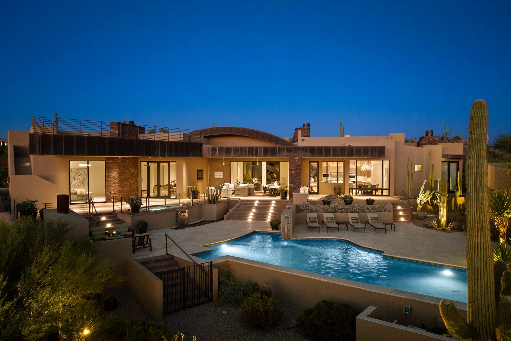 Modern Elegance Redefined: Sprawling 8,000+ Sq. Ft. Architectural Masterpiece in Sonoran Reserve